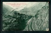 Postcard by Winzenburg of the Long Straight Rimutaka Incline. - 40675 - Postcard