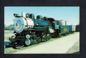 USA Coloured postcard of Illonois Central 0-8-0 Switcher. - 40681 - Postcard