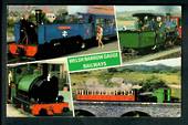 Coloured postcard of Welsh Narrow Guage Railways. - 40686 - Postcard