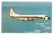 Coloured postcard of Eastern Airlines Lockhead L-188A Electra. - 40866 - Postcard