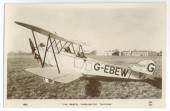 Real Photograph of Bristol Three-Seater Taxiplane. - 40878 - Postcard