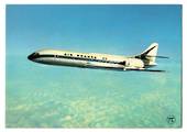 Coloured postcard of Caravelle d'Air France. - 40936 - Postcard
