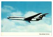 Coloured postcard of BOAC VC10. - 40941 - Postcard