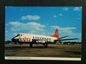 Coloured postcard of Untra Airways Vickers Viscount. - 40968 - Postcard