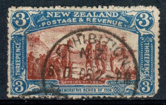 NEW ZEALAND 1906 Christchurch Exhibition 3d Landing. Excellent copy Exhibition cancel 8/12/1906. - 4195 - FU