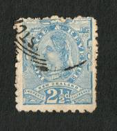 NEW ZEALAND 1882 Second Sideface 2½d Blue. Perf 10x11. - 4223 - Used