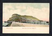 GIBRALTAR Coloured postcard of Rock from the New Bridge. - 42578 - Postcard
