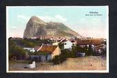GIBRALTAR Coloured postcard of The Rock from La Pedrera. - 42598 - Postcard