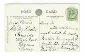 Coloured postcard of Lulworth Cove Weymouth. 1906 Piddletown postmark. - 42794 - PostalHist