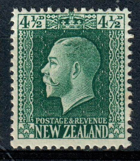 NEW ZEALAND 1915 Geo 5th Definitive 4½d Green. - 4301 - Mint