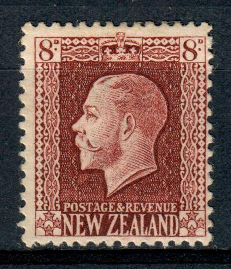 NEW ZEALAND 1915 Geo 5th Definitive 8d Brown. - 4303 - Mint
