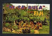 Coloured postcard. Ni-Sa-Bula from Fiji. - 43808 - Postcard