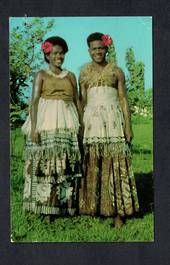 Coloured postcard of Traditional Dress. - 43821 - Postcard