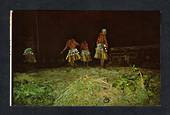 FIJI Coloured postcard of Fire Dance. - 43833 - Postcard