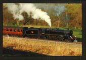 Modern Coloured Postcard of Keighley and Worth Valley Railway Black Five #45212. - 440020 - Postcard