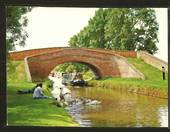 Modern Coloured Postcard of Braunston Turnover Bridge Oxford Canal. - 440033 - Postcard