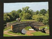 Modern Coloured Postcard of Tardebigge Locks Worcester & Birmingham Canal. - 440034 - Postcard