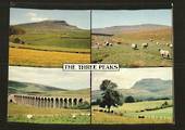 Modern Coloured Postcard of the Three Peaks seen on the Settle and Carlisle. - 440039 - Postcard