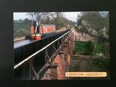 Modern Coloured Postcard of Edstone Aqueduct Stratford on Avon Canal. - 440049 - Postcard