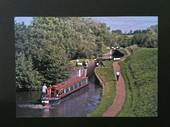 Modern Coloured Postcard of Tardebigge Locks Worcester & Birmingham Canal. - 440050 - Postcard