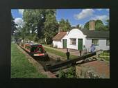Modern Coloured Postcard of Lowsonford Lock 31 Stratford on Avon Canal. - 440053 - Postcard