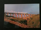 Modern Coloured Postcard of Class 8F #48151 crossing Arten Gill Viaduct. - 440061 - Postcard