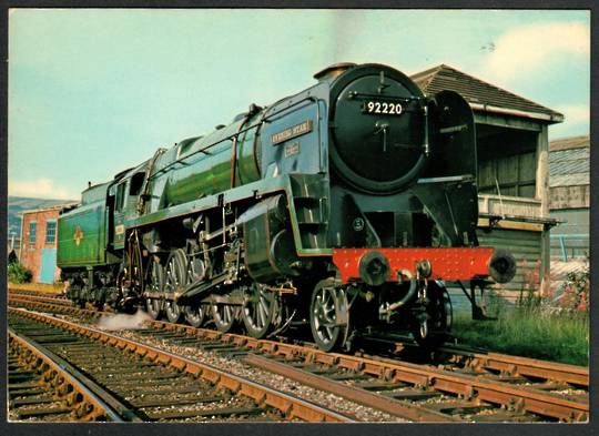 B R Standard Class 8 2-10-0 Evening Star #92220. Modern Coloured Postcard. - 440592 - Postcard