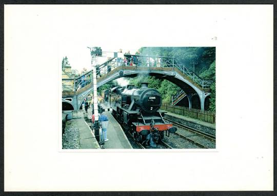 LAKESIDE and HAVERTWAITE RAILWAY ex LMS 42085. Modern Coloured Postcard. - 440598 - Postcard