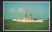 War in the South Atlantic. Coloured postcard. The Leander Class Frigate HMS Phoebe. - 44128 - Postcard