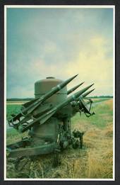 War in the South Atlantic. Coloured postcard. Deadly Rapier Ground-to-Air Missile Projector. - 44142 - Postcard