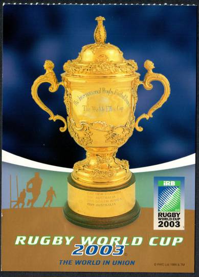 THE WEBB ELLIS CUP 2003 Modern Coloured Postcard. - 441478 - Postcard