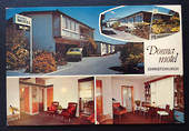 Modern Coloured Postcard by Logan of Donna Motel Christchurch. - 442166 - Postcard