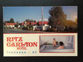 Modern Coloured Postcard by Logan of The Ritz Carlton Motel Tauranga. - 442168 - Postcard