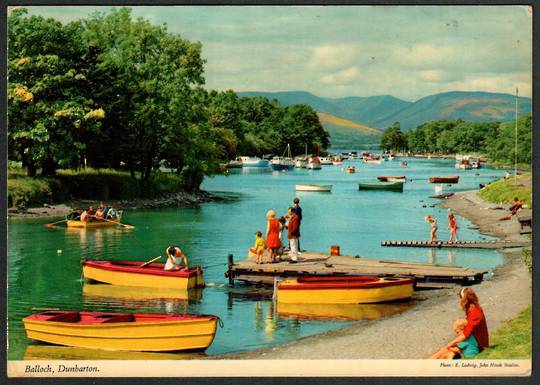 BALLOCH DUMBARTON Modern Coloured Postcard. - 442615 - Postcard