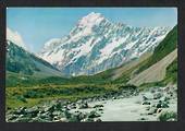 Modern Coloured Postcard by Gladys Goodall of Mt Cook and Hooker River. - 444010 - Postcard
