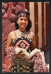 Modern Coloured Postcard by Gladys Goodall of Maori Maiden. - 444029 - Postcard