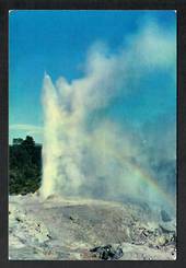 Modern Coloured Postcard by Gladys Goodall of Pohutu Geyser. - 444031 - Postcard