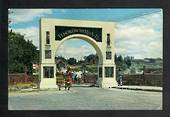 Modern Coloured Postcard by Gladys Goodall of Memorial to the Maori battalion Whakarewarewa.. - 444038 - Postcard
