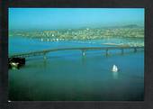 Modern Coloured Postcard by Gladys Goodall of the Auckland Harbour Bridge. - 444093 - Postcard