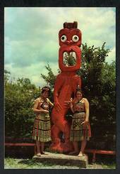 Modern Coloured Postcard by Gladys Goodall of Maori Girls at Ohinemutu. - 444098 - Postcard
