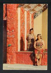 Modern Coloured Postcard by Gladys Goodall of Maori Guides Whakarewarewa.. - 444136 - Postcard