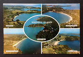 Modern Coloured Postcard by Gladys Goodall. Montage of Waiheke. - 444218 - Postcard