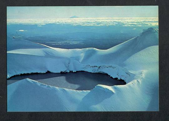 Modern Coloured Postcard by Gladys Goodall of the Crater Lake Ruapehu. - 444290 - Postcard