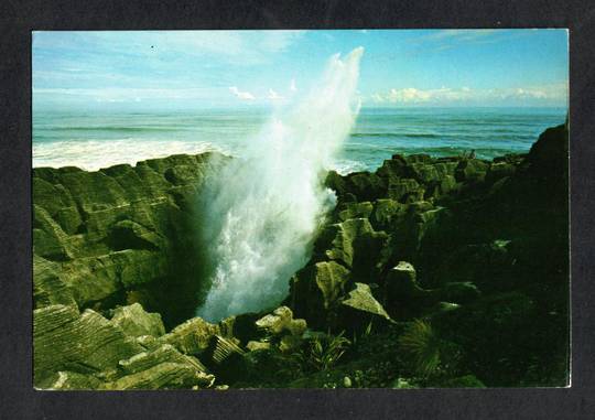 Modern Coloured Postcard by Gladys Goodall of Punakaiki West Coast. - 444341 - Postcard