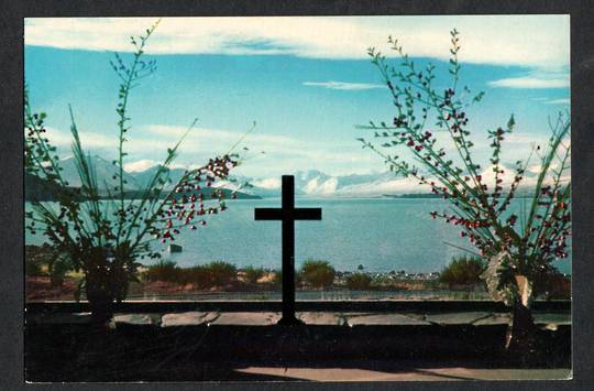 Modern Coloured Postcard by G B Scott of Lake Tekapo from the Church of the Good Shepherd. - 444354 - Postcard
