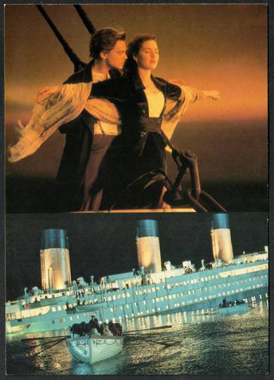 TITANIC ( The Film) Modern Coloured Advertising Postcard. - 444367 - Postcard