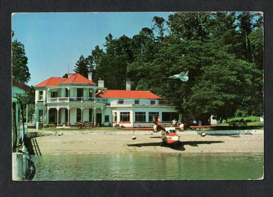 Modern Coloured Postcard by Gladys Goodall of Mansion House Kawau Island. - 444377 - Postcard