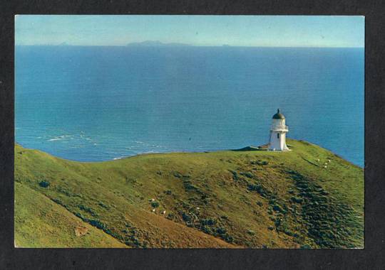 Modern Coloured Postcard by Gladys Goodall of Cape Reinga Lighthouse. - 444398 - Postcard