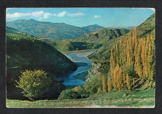 Modern Coloured Postcard by Gladys Goodall of Arthur's Point Shotover River Queenstwn. - 444399 - Postcard