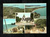 Modern Coloured Postcard by Gladys Goodall. Montage of Howick. - 444513 - Postcard